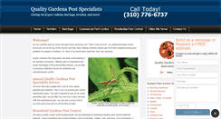 Desktop Screenshot of gardenapestcontrol.com